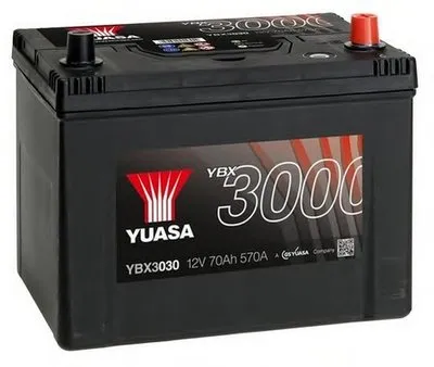 Стартерная аккумуляторная батарея YBX3000 SMF Batteries YUASA купить