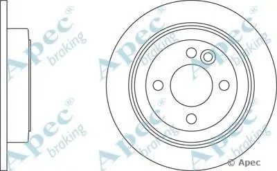 Тормозной диск APEC braking купить
