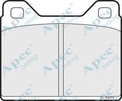 Комплект тормозных колодок, дисковый тормоз APEC braking купить