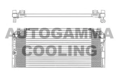 Конденсатор, кондиционер AUTOGAMMA купить