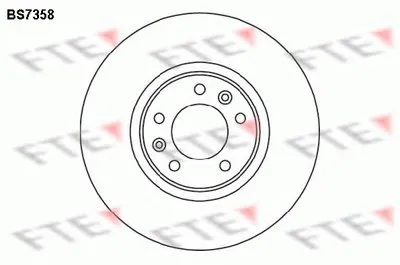 Тормозной диск FTE купить
