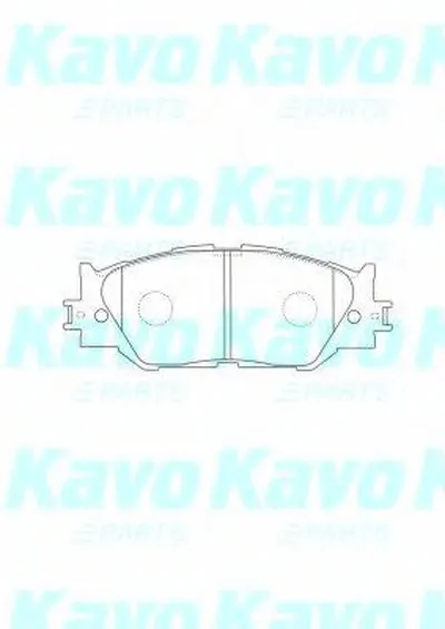 Комплект тормозных колодок, дисковый тормоз MK KASHIYAMA KAVO PARTS купить