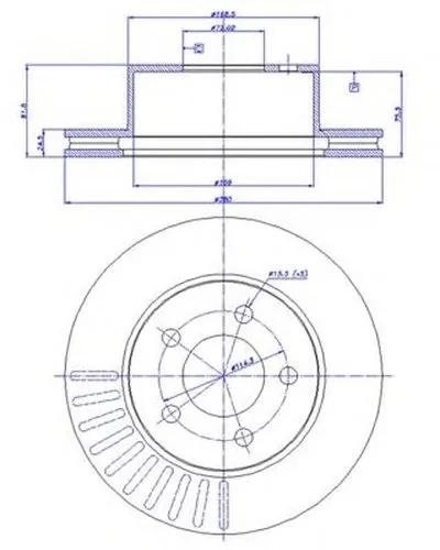 Тормозной диск CAR купить