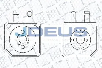 масляный радиатор, двигательное масло JDEUS купить