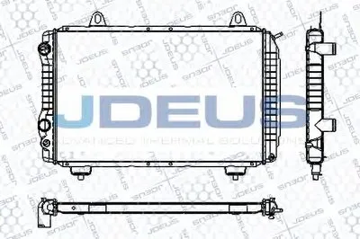 Радиатор, охлаждение двигателя JDEUS купить