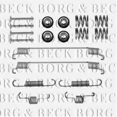 Комплектующие, колодки дискового тормоза BORG & BECK купить