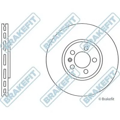 Тормозной диск Brake Fit APEC braking купить