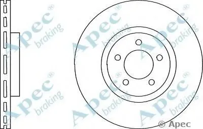 Тормозной диск APEC braking купить