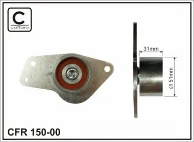 Устройство для натяжения ремня, ремень ГРМ CAFFARO купить