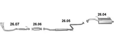 Система выпуска ОГ POLMO купить