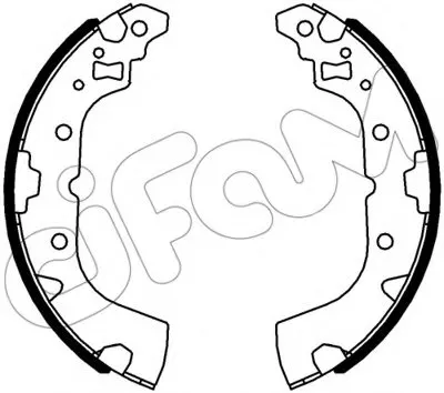 Комплект тормозных колодок CIFAM купить