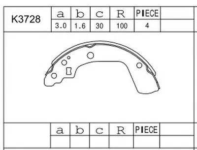 Комплект тормозных колодок ASIMCO купить