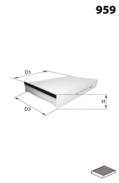 Фильтр, воздух во внутренном пространстве Dr!ve+ купить