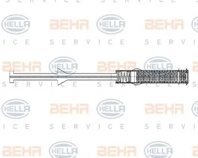 Осушитель, кондиционер; Осушитель, кондиционер BEHR HELLA SERVICE купить