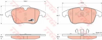 Комплект тормозных колодок, дисковый тормоз Dr!ve+ купить