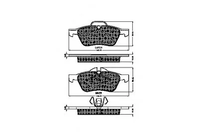 Комплект тормозных колодок, дисковый тормоз SPIDAN купить