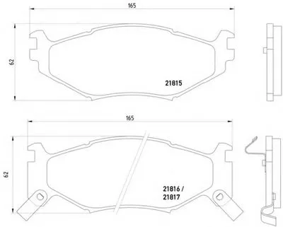 Комплект тормозных колодок, дисковый тормоз HELLA купить