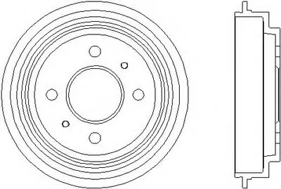Тормозной барабан HELLA купить