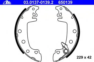 Комплект тормозных колодок ATE купить