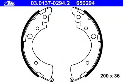 Комплект тормозных колодок ATE купить
