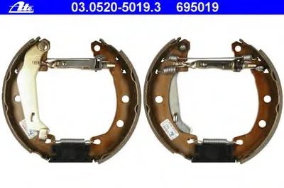 Комплект тормозных колодок Original ATE TopKit ATE купить