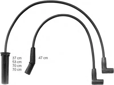 Комплект проводов зажигания BERU купить