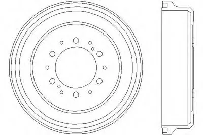 Тормозной барабан TEXTAR купить