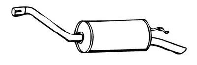 Глушитель выхлопных газов конечный WALKER купить