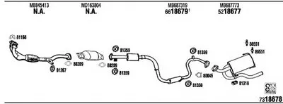Система выпуска ОГ WALKER купить