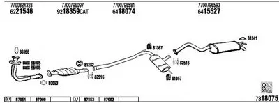 Система выпуска ОГ WALKER купить