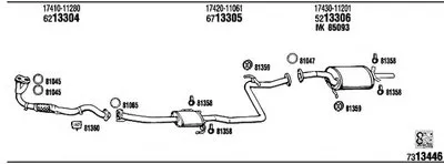 Система выпуска ОГ WALKER купить