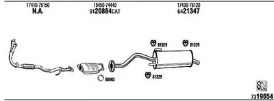 Система выпуска ОГ WALKER купить
