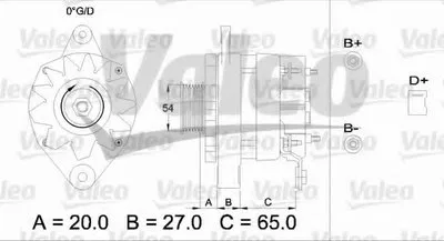 Генератор VALEO купить