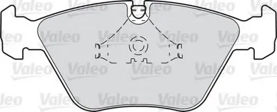 Комплект тормозных колодок, дисковый тормоз VALEO купить