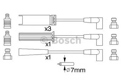 Комплект проводов зажигания