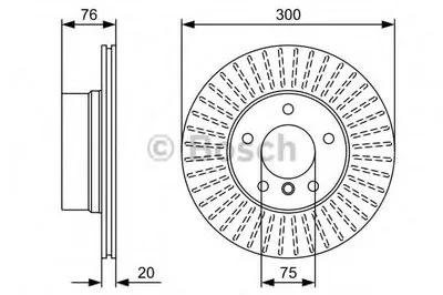 Тормозной диск BOSCH купить