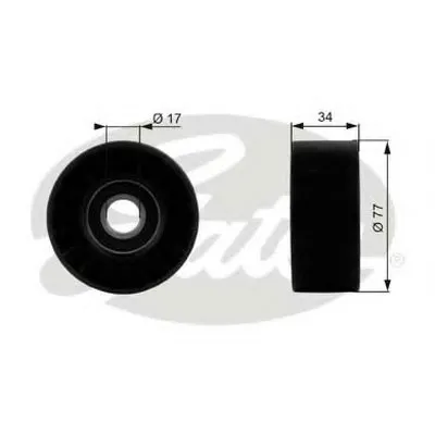 Паразитный / ведущий ролик, поликлиновой ремень DriveAlign® GATES купить