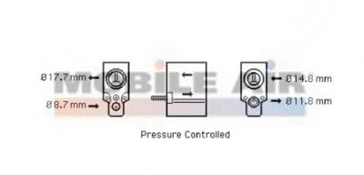 Расширительный клапан, кондиционер VAN WEZEL купить