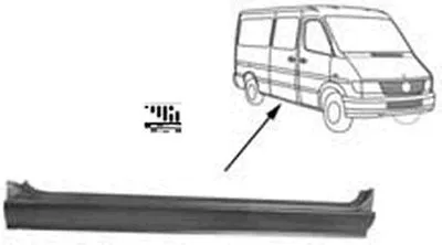 Накладка порога VAN WEZEL купить