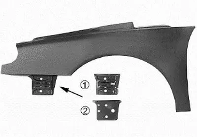 Крыло VAN WEZEL купить