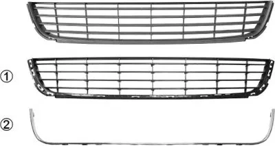 Решетка вентилятора, буфер VAN WEZEL купить