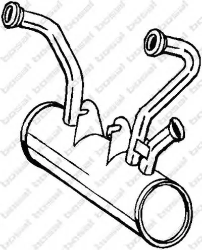 Предглушитель выхлопных газов BOSAL купить