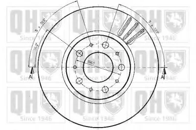 Тормозной диск QUINTON HAZELL купить