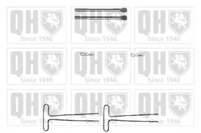 Комплектующие, колодки дискового тормоза QUINTON HAZELL купить