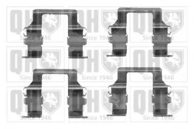 Комплектующие, колодки дискового тормоза QUINTON HAZELL купить