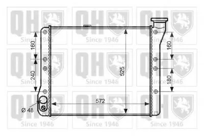 Радиатор, охлаждение двигателя QUINTON HAZELL купить