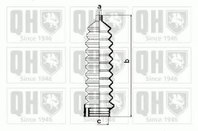 Комплект пылника, рулевое управление QUINTON HAZELL купить