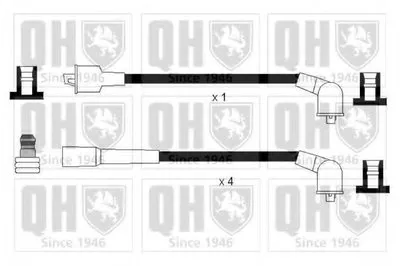 Комплект проводов зажигания CI QUINTON HAZELL купить