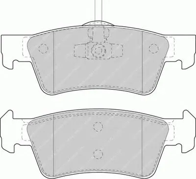 Комплект тормозных колодок, дисковый тормоз PREMIER FERODO купить