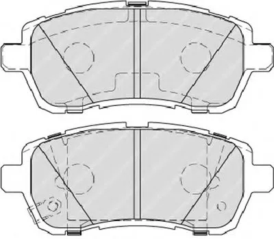 Комплект тормозных колодок, дисковый тормоз PREMIER FERODO купить